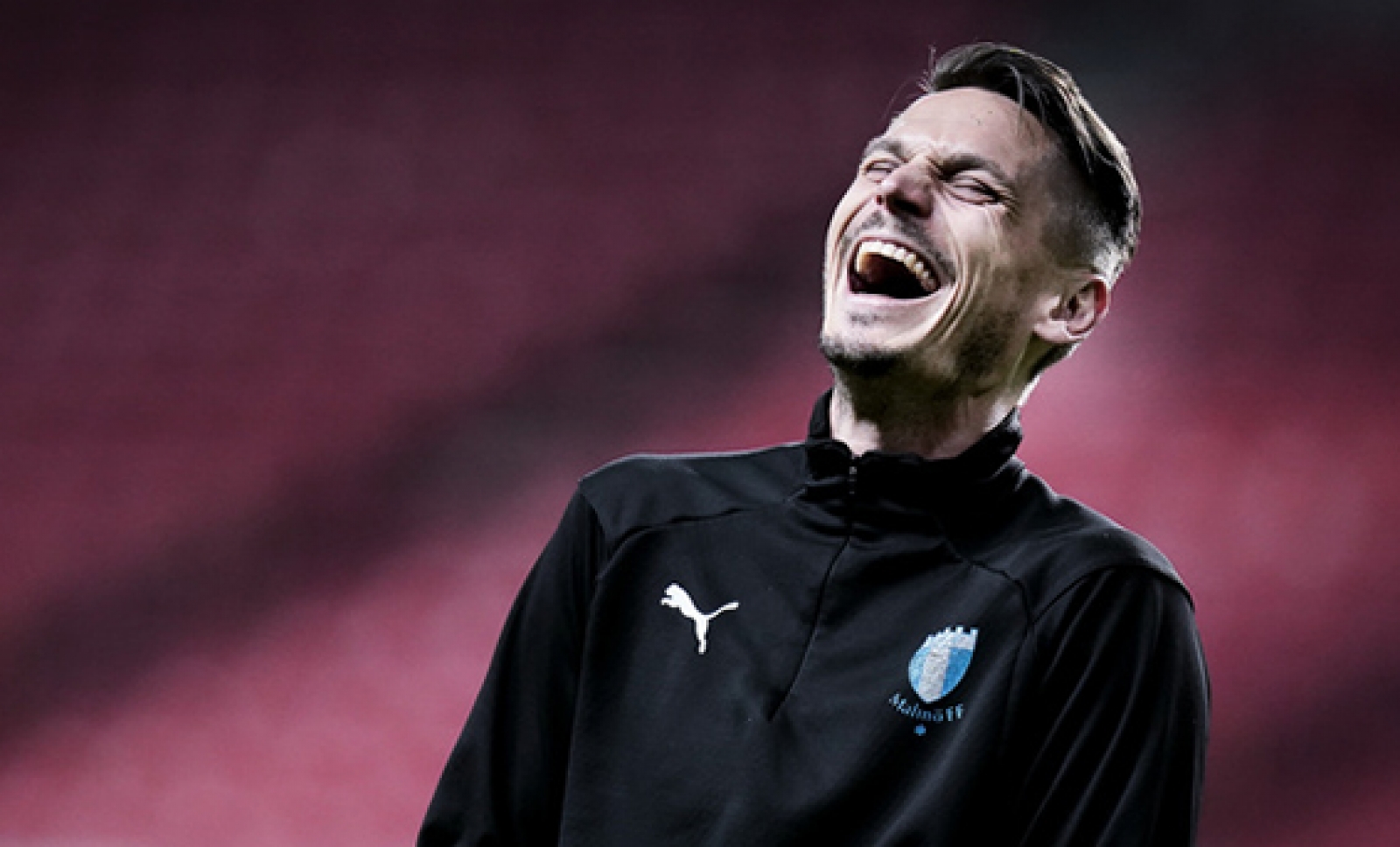 Markus Rosenberg, alltid positiv, men inte riktigt i avskedets stund.