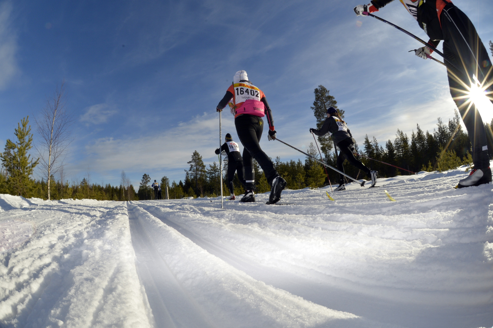 Ryssar skidspåret - mot alla odds och löften