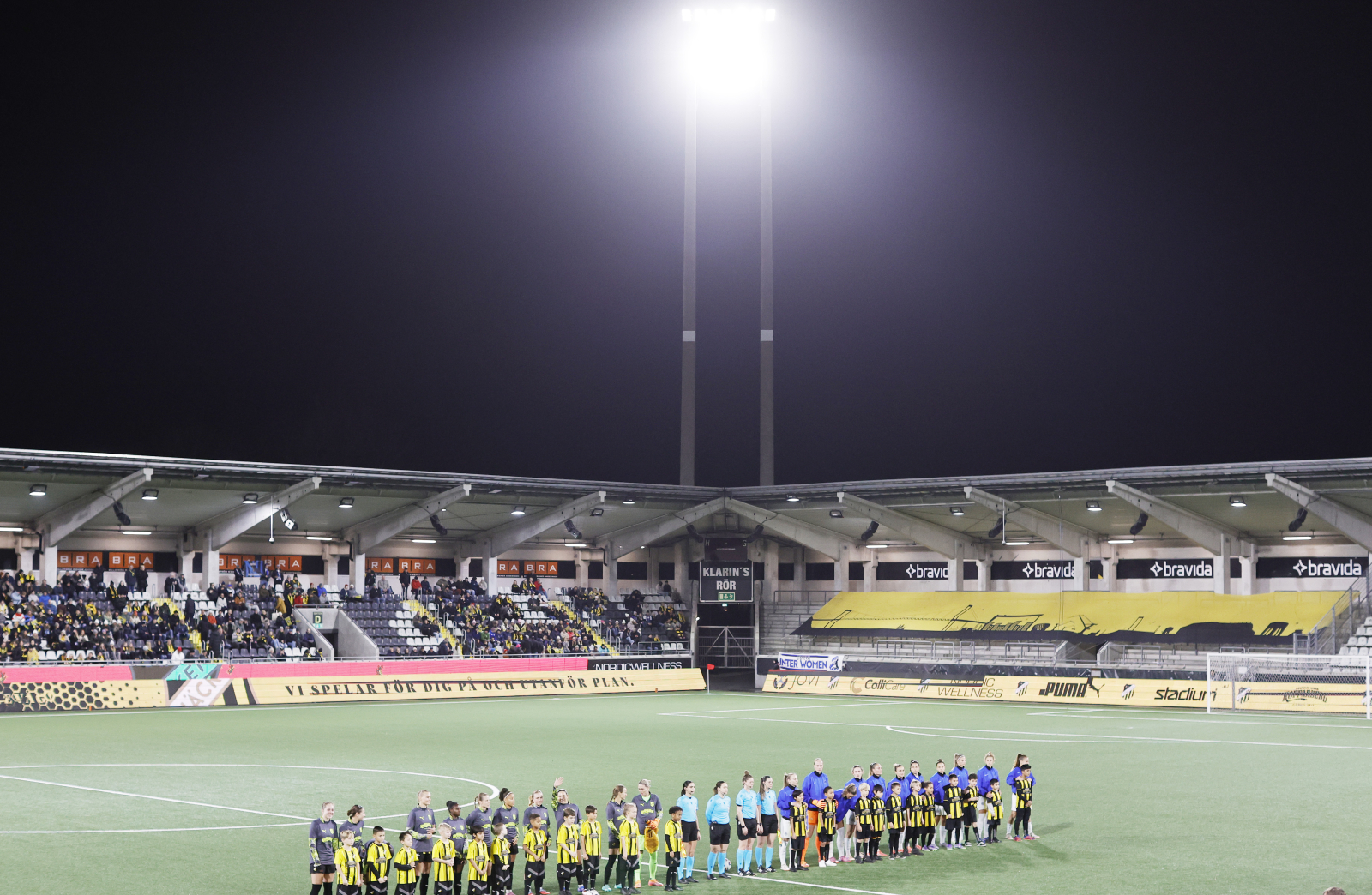 Nu spänner man musklerna i Häcken