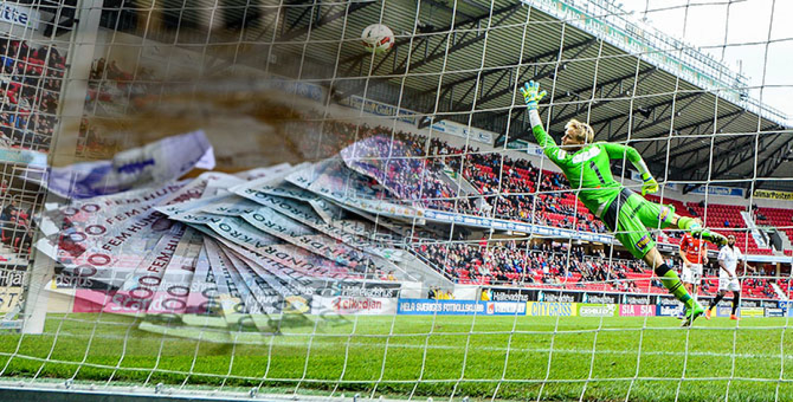 Detgår att tjäna pengar på fotboll. Varför ska man då inte göra det, tyckedenne Infantino. Foto: TTr