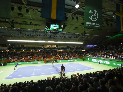 Kungliga Tennishallen lockar alltid på hösten varje år. Då är det dags för Stockholm Oppen igen och här har Världsstjärnor avlöst varandra igen. Den turnering som Sven Davisson tog initiativ till 1969. Foto: Pontus Orre / TT