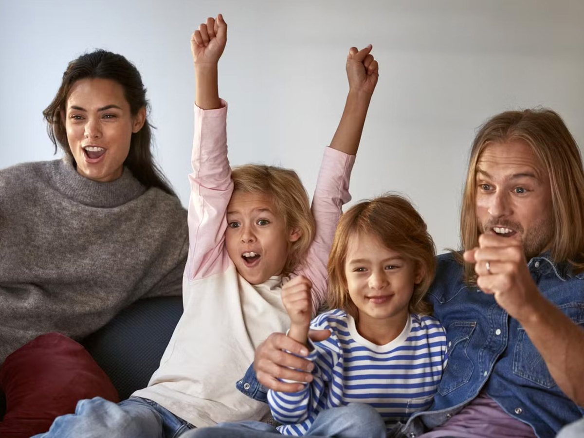 Varje hushåll såg mer än 43 timmar OS, nästan två dygn tillsammans