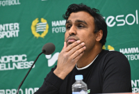 Kalle Karlsson, förra sportjournalisten och fotbollstränare i Västerås, tar över ansvaret i Hammarbys fotboll. Foto: Claudio Bresciani / TT