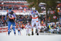 Lugnetgör inte skäl för namnet. En bro splittrar organisationen inför VM. Bron byggdes redan till mästerskapet 2015, men behöver nu byggas om, framför allt bli dubbelt så bred med plats för två parallella spår. Åkarna ska passera bron flera gånger. Foto: Anders Wiklund, TT
Foto: Anders Wiklund / TT