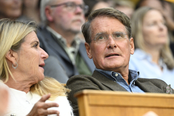 Christer Gardell i publiken VID tennisturneringen Nordic Open i Kungliga tennishallen. Foto: Anders Wiklund / TT